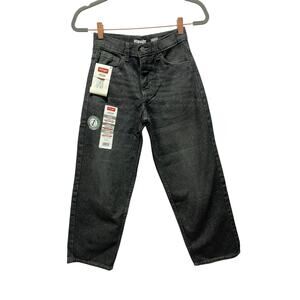 Wrangler Boys loose Fit Black Jeans Sz 10 Regular NWT